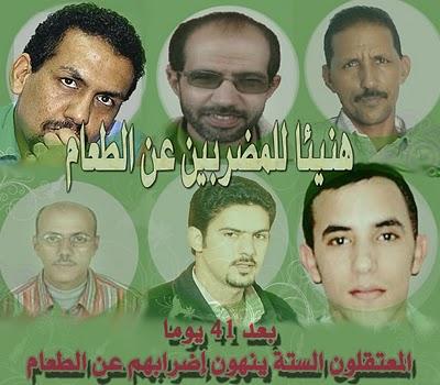 Finaliza la huelga de hambre de los 6 presos políticos saharauis