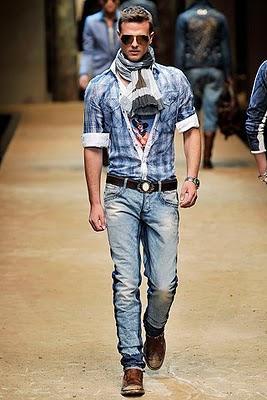 MODA PARA ELLOS: D&G; SPRING 2010 MODA PARA ELLOS: D&G; SPRING 2010