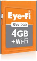 EyeFi Geo X2, tarjeta que coloca tus fotos en el mapa!