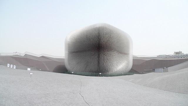 Arquitectura peluda en Shanghái