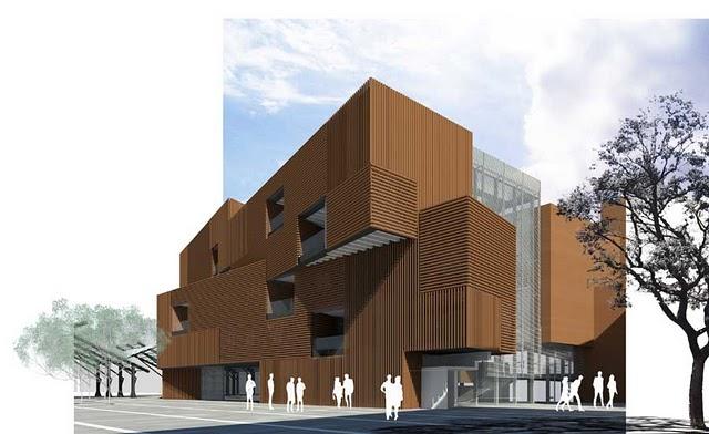 Carme Pinós. Proyecto en la Plaza la Gardunya