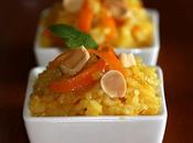 Arroz naranja azafrán