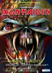 El 21 de agosto Iron Maiden actuará en Valencia