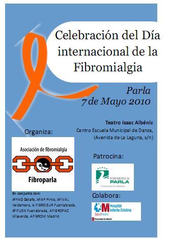 El 7 de Mayo se celebrará en Parla el día internacional de la fibromialgia.