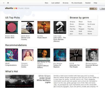 ubuntu music store