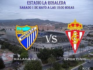MALAGA CF    vs    SPORTING DE GIJON