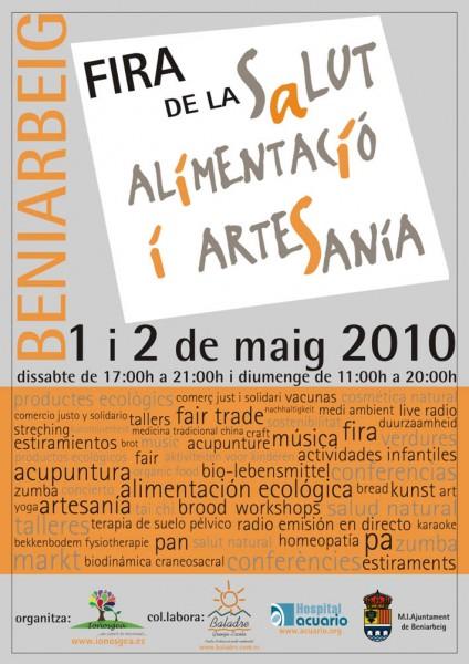 Jalón: V Feria de Muestras y Artesanía Popular 2010 / Beniarbeig: Feria de la Salud, Alimentación y Artesanía 2010