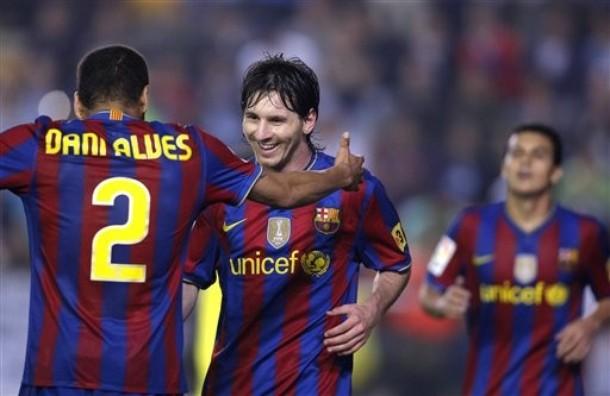 Messi volvió al gol en una nueva goleada del Barcelona