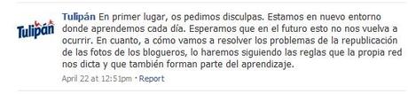 Unilever, Tulipan y como negar la comunicación en las redes sociales