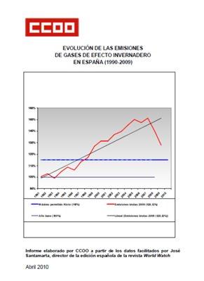 Informe de evolución de gases de efecto invernadero en España 1990-2009