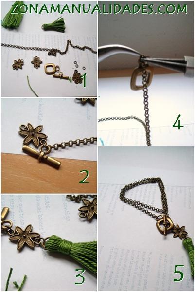 DIY Borlas para bisuteria DIY Borlas para bisuteria