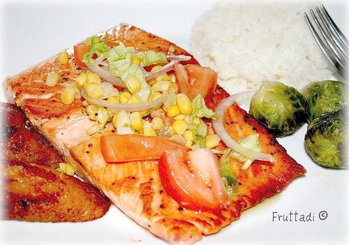 Salmón a la parrilla