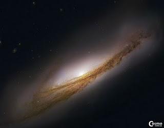 La galaxia espiral NGC 3190