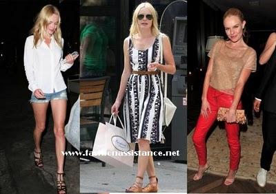 Kate Bosworth elige Loewe. Analizamos sus últimos looks