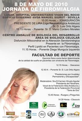 Jornada sobre Fibromialgia el 8 de Mayo en Sevilla