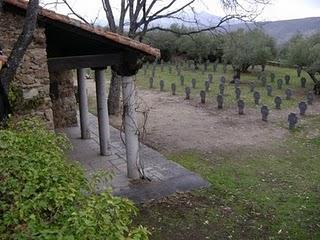 El cementerio militar alemán en suelo español: Cuacos de Yuste