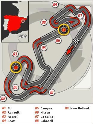 F1, Gran Premio de España (Calificación)