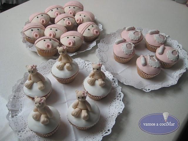 Cupcakes 1º cumpleaños