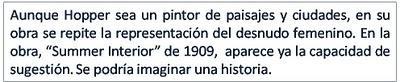 EDWARD HOPPER: EL ARTE DE LA SUGERENCIA