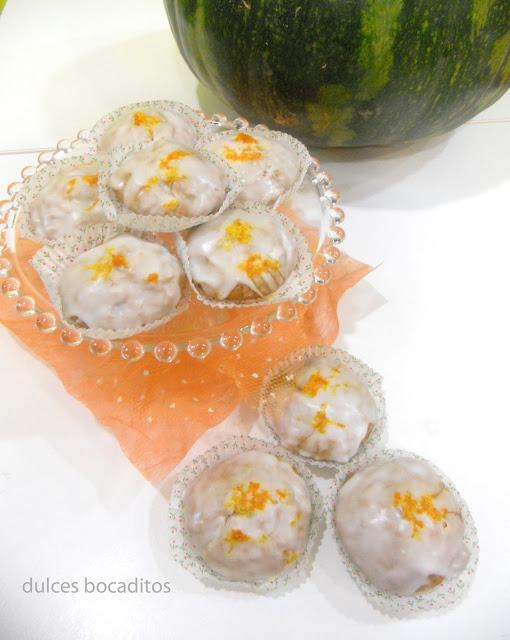 DULCE CALABAZA ESPECIADA CON GLASEADO DE LIMÓN