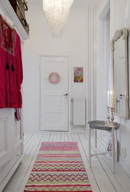 objetos vintage decoración muebles vintage muebles románticos estilo escandinavo estilo decoración nórdico diseños interiores de casas diseño de interiores pisos pequeños diseño de interiores fotos diseño de interiores decorar casa decoración femenina decoración espacios pequeños decoración de interiores blogs de decoración vintage blog diseño de interiores blog de decoración nórdica 49m² de blanco estilo nórdico con toques exóticos y vintage 