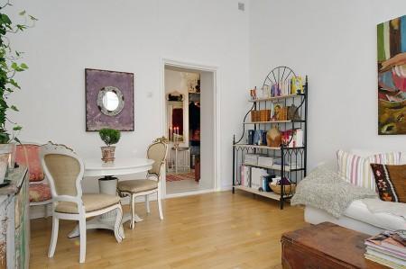 objetos vintage decoración muebles vintage muebles románticos estilo escandinavo estilo decoración nórdico diseños interiores de casas diseño de interiores pisos pequeños diseño de interiores fotos diseño de interiores decorar casa decoración femenina decoración espacios pequeños decoración de interiores blogs de decoración vintage blog diseño de interiores blog de decoración nórdica 49m² de blanco estilo nórdico con toques exóticos y vintage 