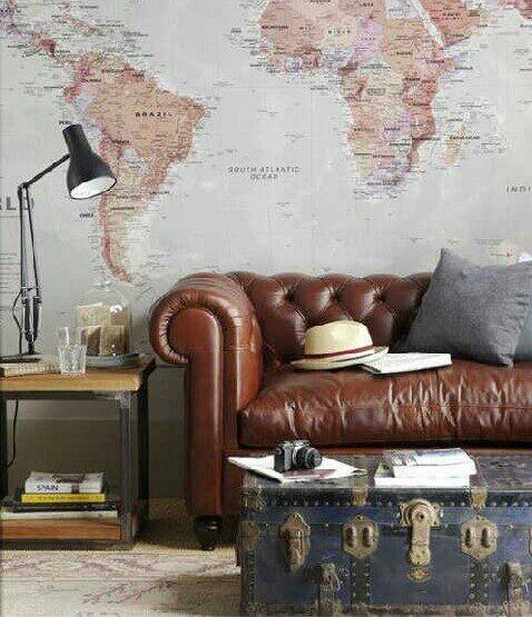 Tú Preguntas! Dónde encontrar un mural de un mapa mundi barato