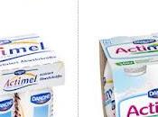 Actimel: nuevo logo packaging