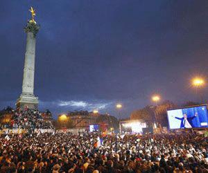 Fiesta en la Bastilla, anoche