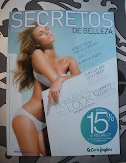 Secretos de Belleza en el CORTE INGLÉS - Mayo 2012