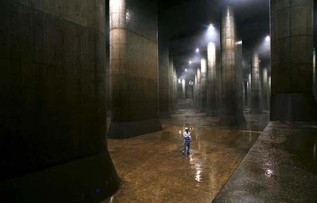 Depósitos de agua en Tokio