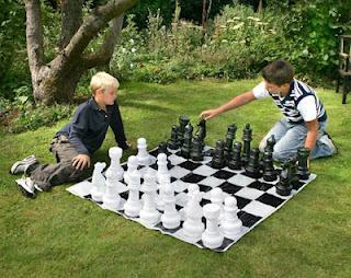 Tablero Gigante de Ajedrez Boda