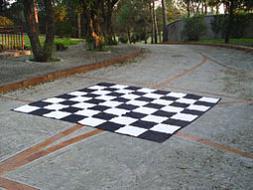 Tablero Gigante de Ajedrez Boda