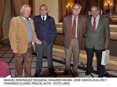 CÓRDOBA: EL LIBRO “EL TORO BRAVO: GANADERÍAS MÍTICAS”, DE JOSÉ LUIS PRIETO, PRESENTADO EN EL CIRCULO DE LA AMISTAD