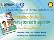 OPS/OMS presenta libro sobre enfermería seguridad pacientes