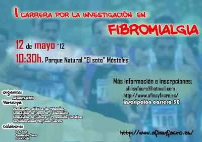I Carrera por investigación en la Fibromialgia en Madrid, 12 de Mayo