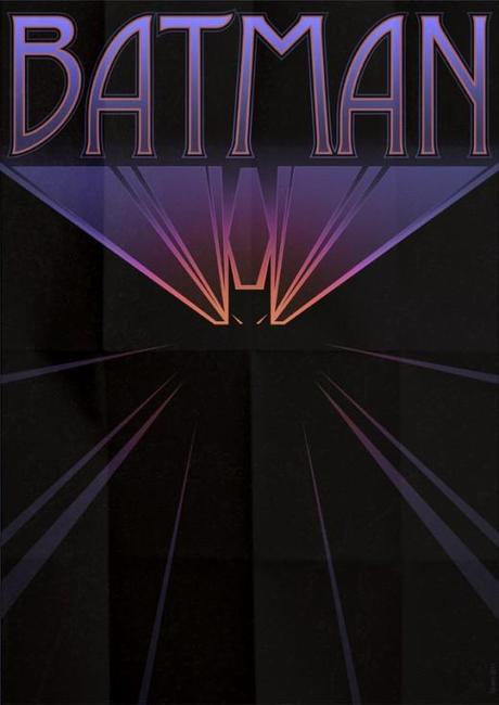 Superhéroes Art Deco