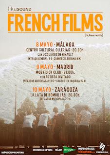 FRENCH FILMS Visitarán Málaga, Madrid y Zaragoza.