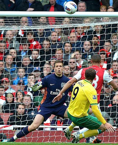 El Norwich da una lección de fútbol en el Emirates Stadium