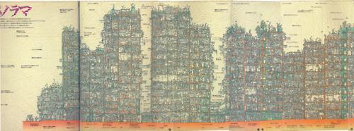 bionicaarquitectura:  La ciudad amurallada de Kowloon, ciudad de...