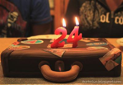 Tarta Maleta para un cumpleaños especial