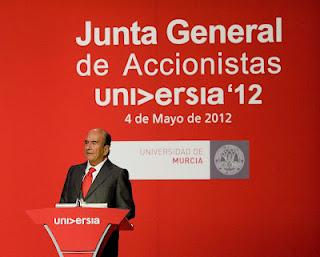 Emilio Botín anuncia 5.000 becas de prácticas profesionales en PYMES para universitarios españoles en 2013