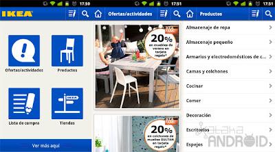 Nueva aplicación oficial de IKEA para Android