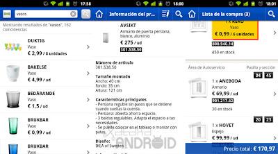 Nueva aplicación oficial de IKEA para Android