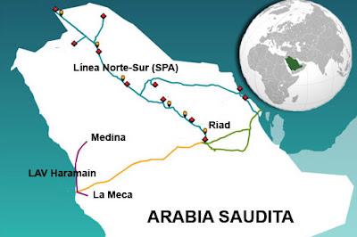 El Ferrocarril Norte-Sur de Arabia Saudí se abrirá en julio