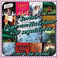 Sorteo Libre Gracias por los 400 del blog Torre de Babel