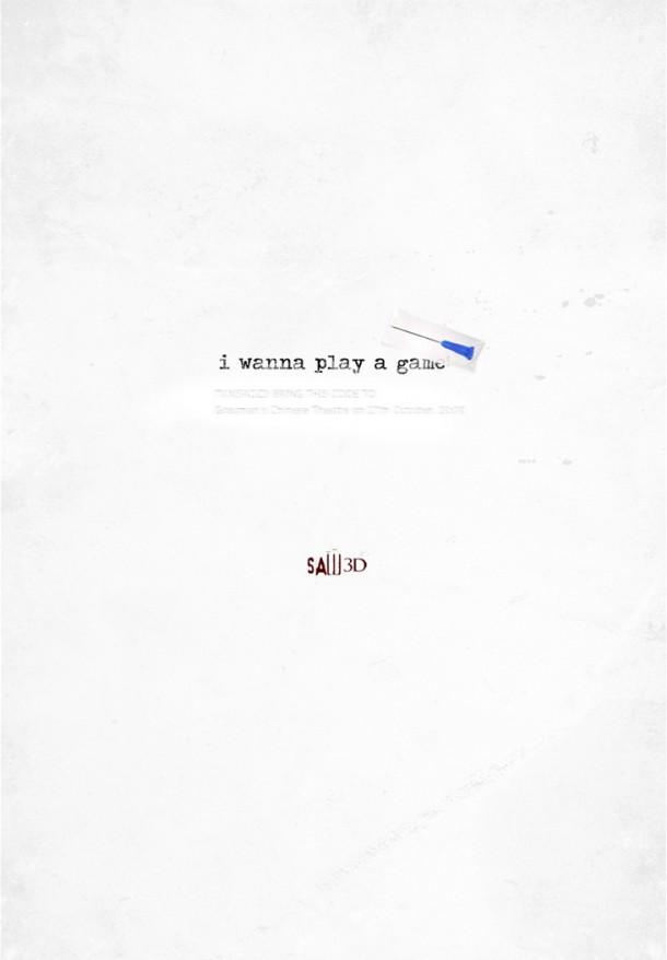 Una invitación muy sangrienta para el estreno de Saw 3D