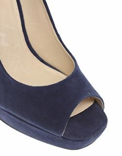 Purchase of the week (12): Peep toe navy