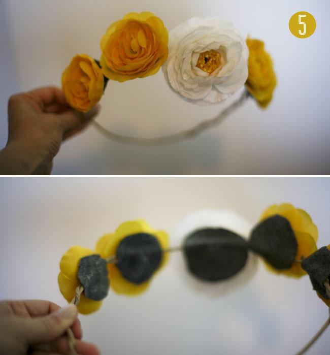 Tutorial: ¡Una corona de flores para la novia!