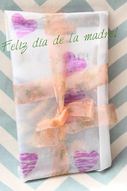 DIY Especial Día de la madre - Papel encerado para regalo